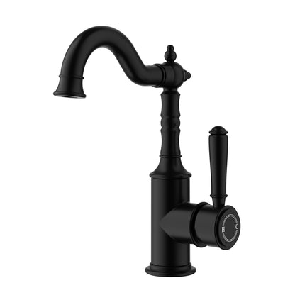 Clasico Tall Basin Mixer Hook Spout