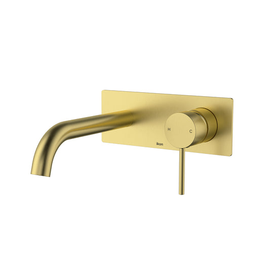 Hali Wall Mixer Basin Curved Spout