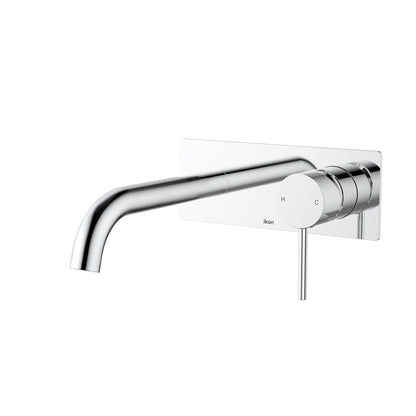 Hali Wall Mixer Basin Curved Spout